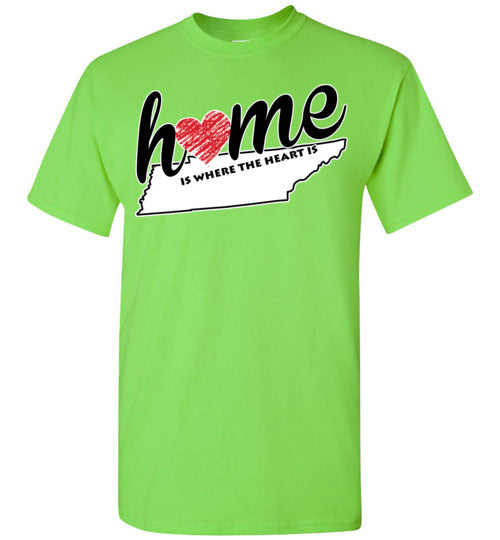 Tennessee Home. Adult. SS Tshirt
