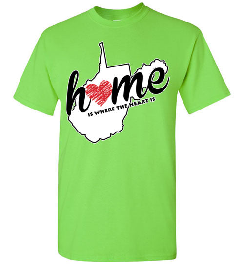 West Virginia Home. Youth. SS Tshirt