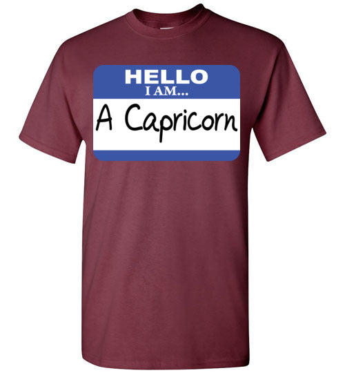 A Capricorn. Adult. SS Tshirt