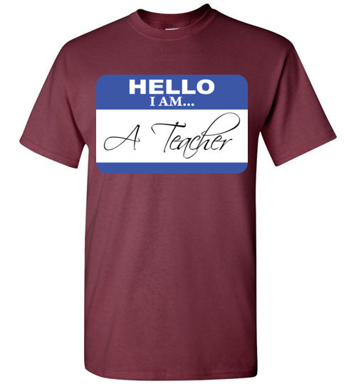 A Teacher. SS Tshirt