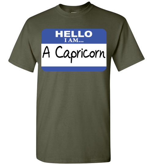 A Capricorn. Adult. SS Tshirt