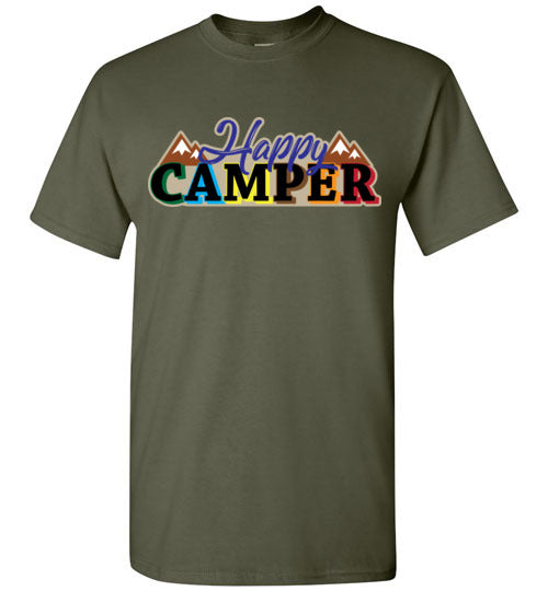 Happy Camper. Youth. SS Tshirt
