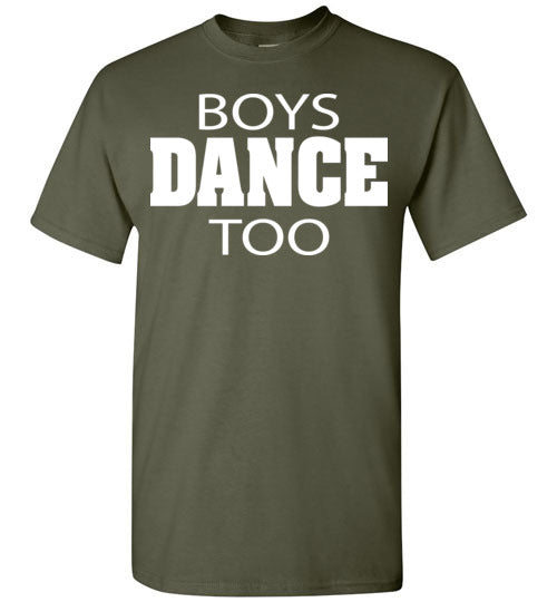 Boys Dance too. Youth. SS Tshirt