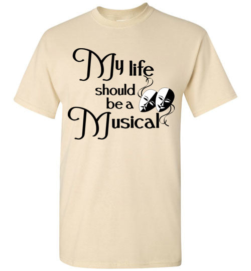 Musical Life. Adult. SS Tshirt