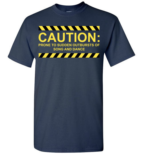 Caution, Song and Dance. Youth. SS Tshirt