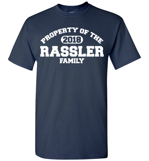 Property of Rassler. Adult. SS Tshirt