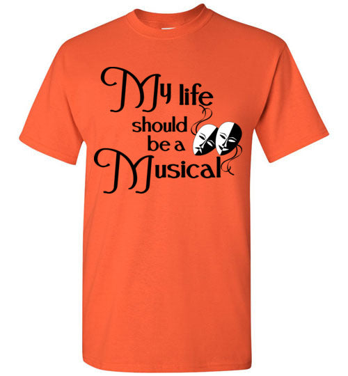 Musical Life. Adult. SS Tshirt