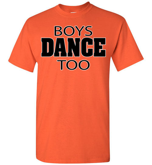 Boys Dance Too. Youth. SS Tshirt