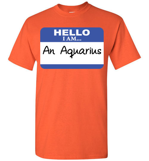 An Aquarius. Youth. SS Tshirt