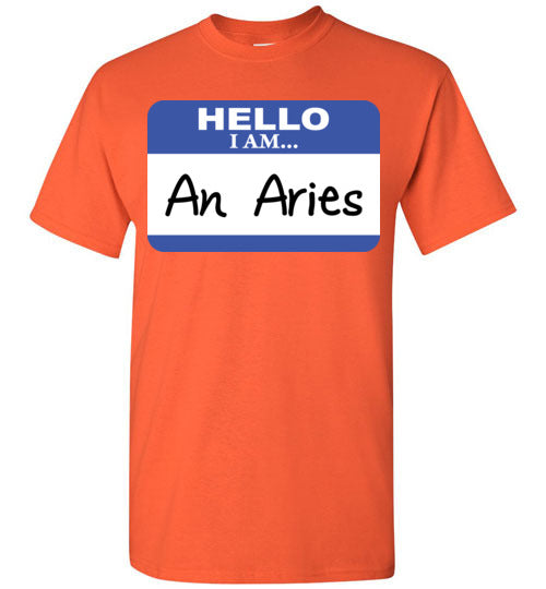 An Aries. Adult. SS Tshirt