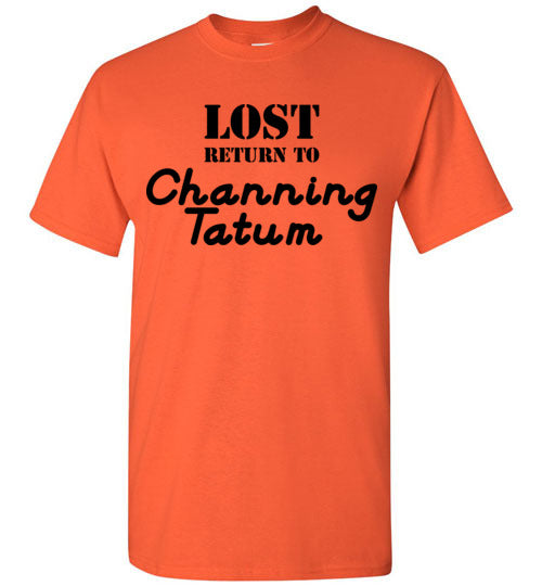Lost ... Channing Tatum. SS Tshirt
