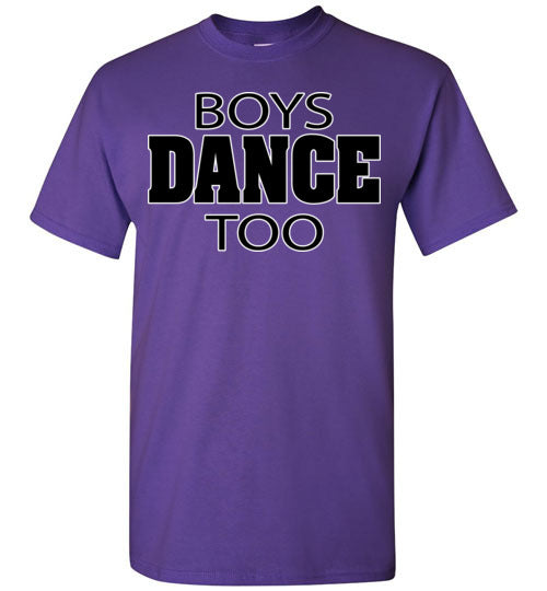 Boys Dance Too. Youth. SS Tshirt