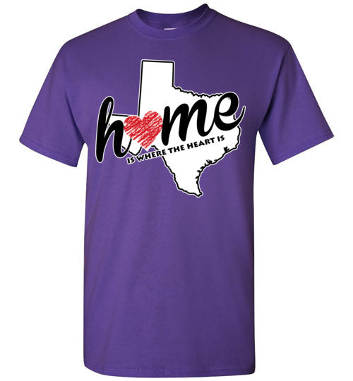 Texas Home. Adult. SS Tshirt