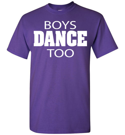 Boys Dance too. Youth. SS Tshirt