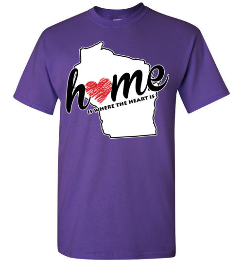Wisconsin Home. Youth. SS Tshirt