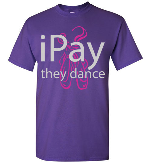 iPay they dance ballet. Adult. SS Tshirt