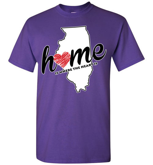 Illinois Home. Adult. SS Tshirt
