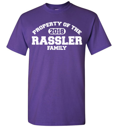 Property of Rassler. Adult. SS Tshirt
