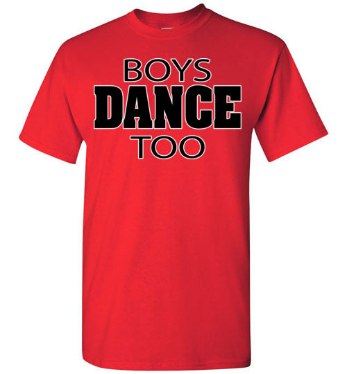 Boys Dance Too. Youth. SS Tshirt