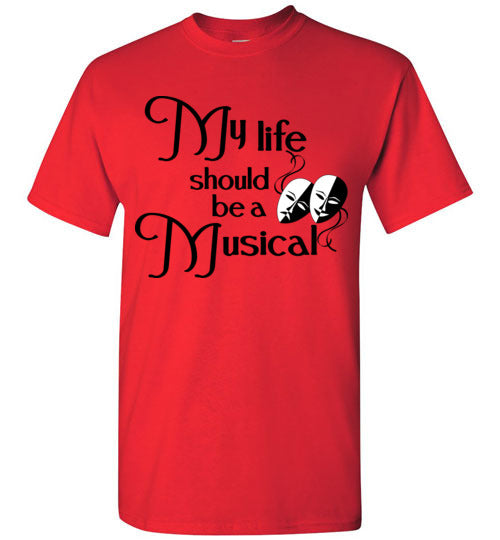 Musical Life. Adult. SS Tshirt