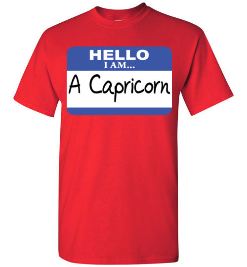 A Capricorn. Adult. SS Tshirt