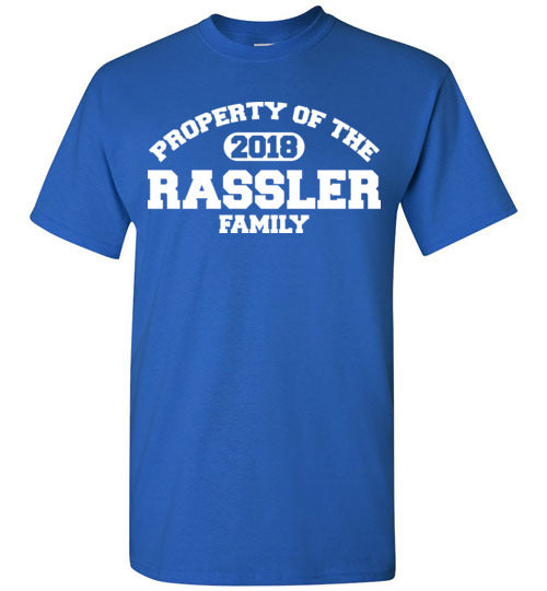 Property of Rasslers. Youth. SS Tshirt
