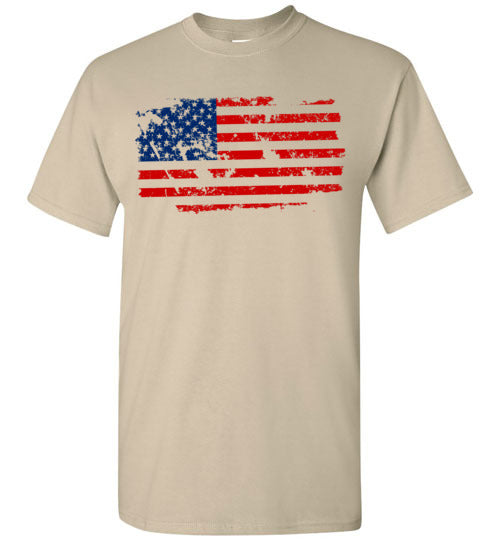 Distressed Flag. Youth. SS Tshirt