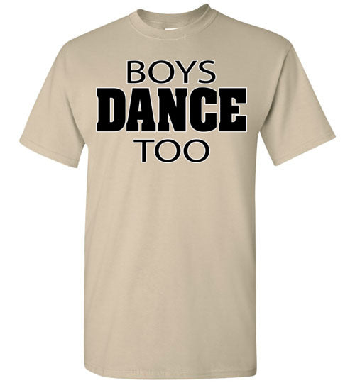Boys Dance Too. Youth. SS Tshirt