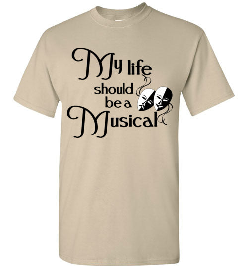 Musical Life. Adult. SS Tshirt