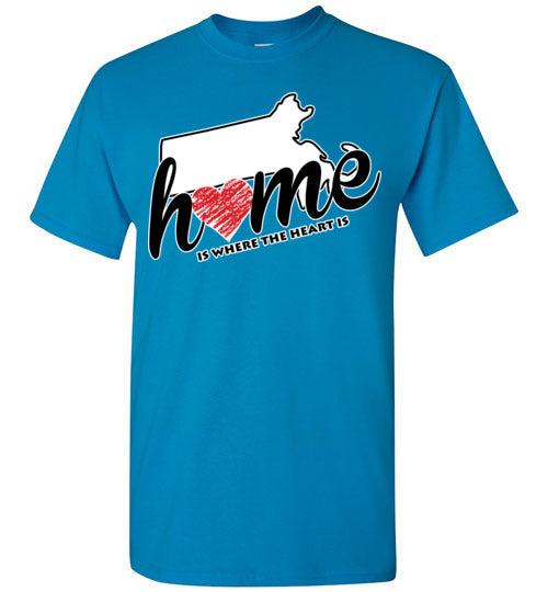 Massachusetts Home. Adult. SS Tshirt