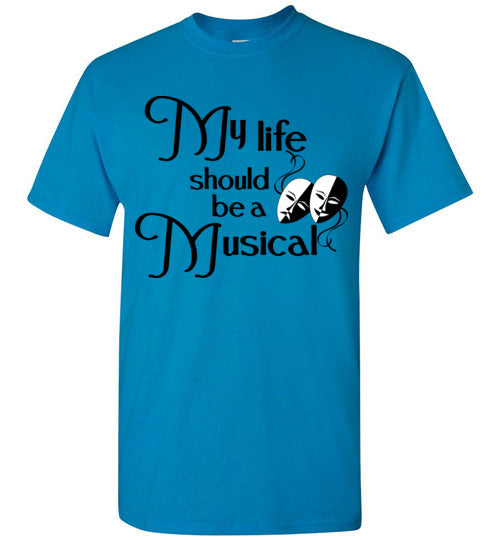 Musical Life. Adult. SS Tshirt