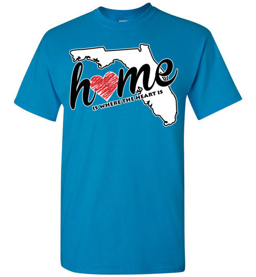 Florida Home. Adult. SS Tshirts