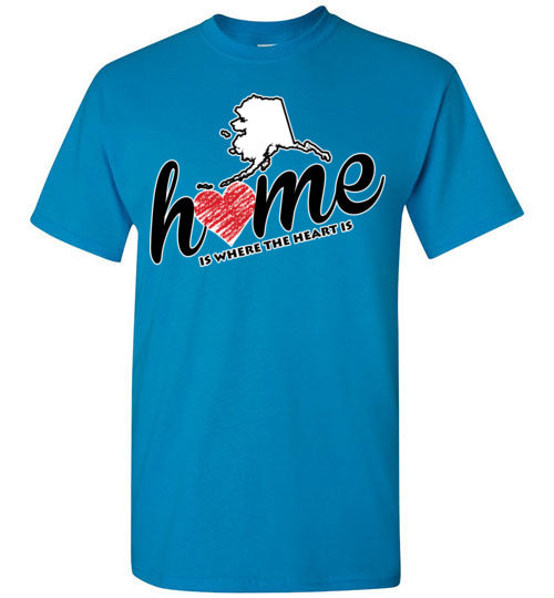 Alaska Home. Adult. SS Tshirt