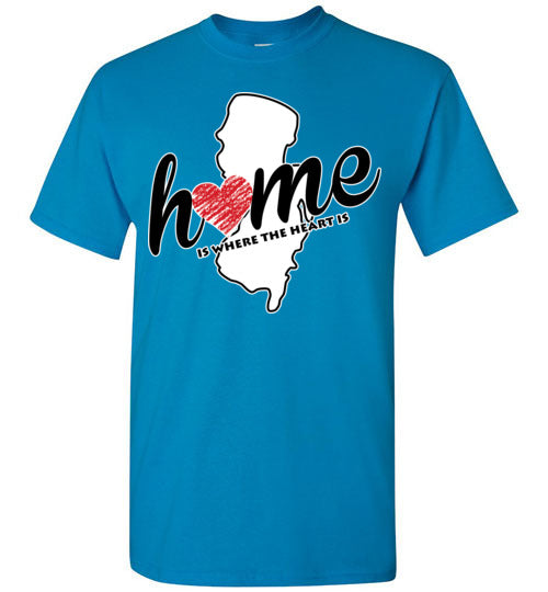 New Jersey Home. Adult. SS Tshirt
