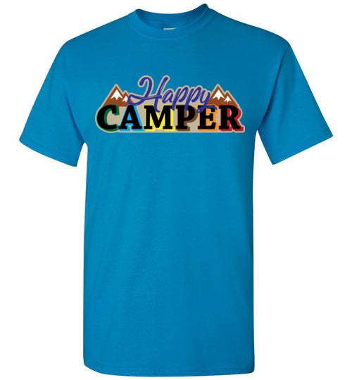Happy Camper. Adult. SS Tshirt