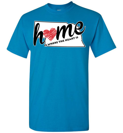 Nebraska Home. Adult. SS Tshirt