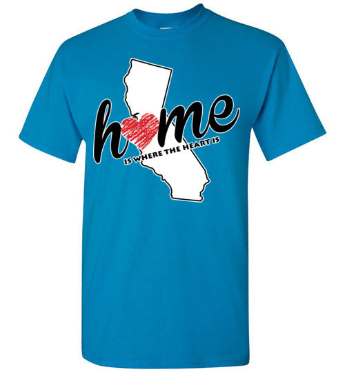 California Home. Adult. SS Tshirt