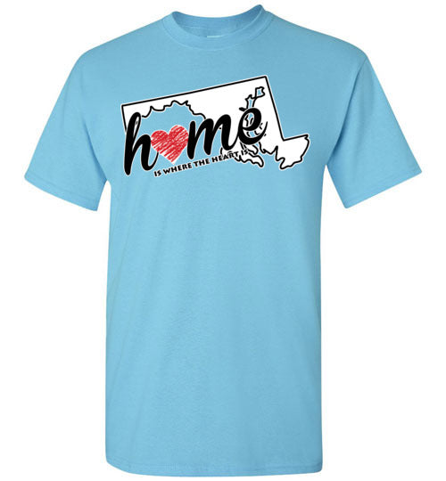 Maryland Home. Adult. SS Tshirt.