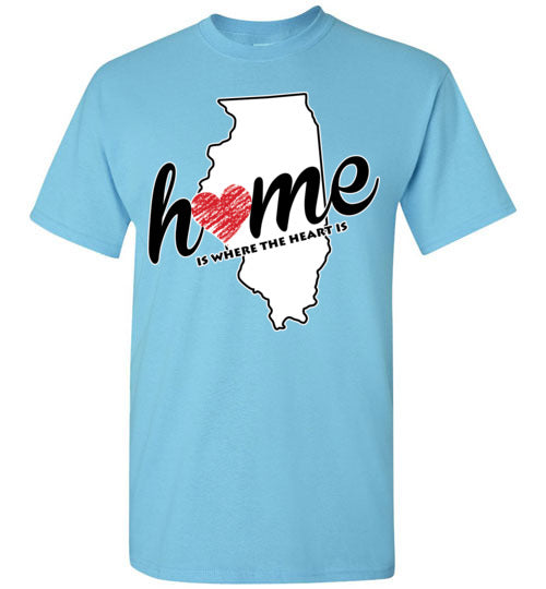 Illinois Home. Youth. SS Tshirt