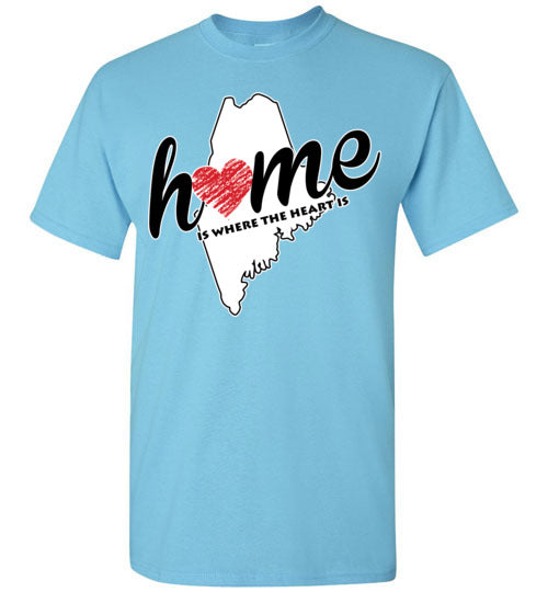 Maine Home. Adult. SS Tshirt