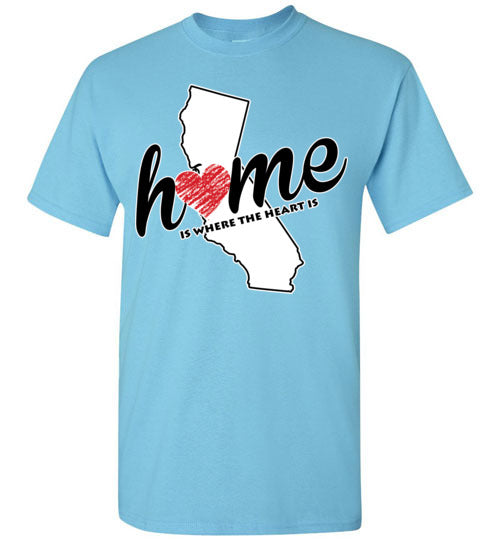 California Home. Adult. SS Tshirt