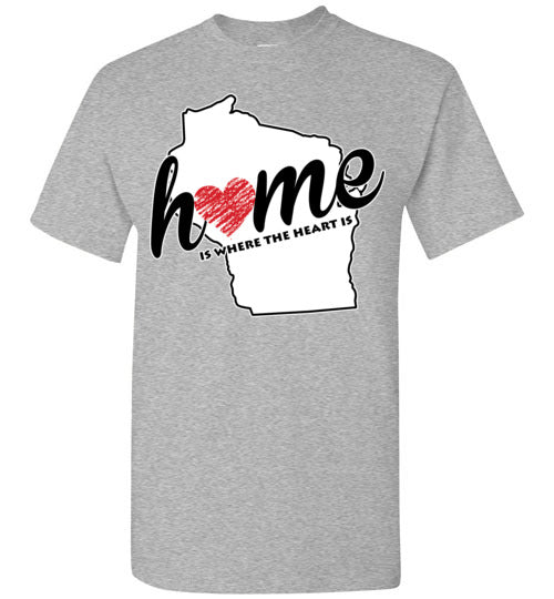 Wisconsin Home. Youth. SS Tshirt