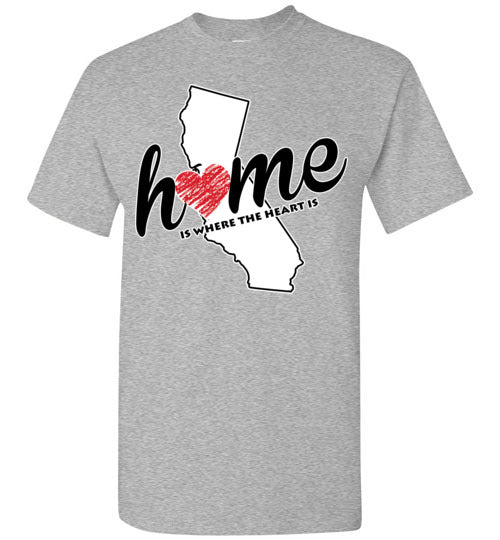 California Home. Adult. SS Tshirt