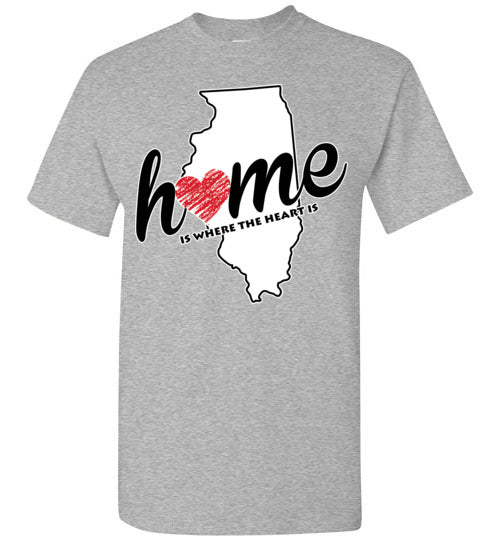 Illinois Home. Youth. SS Tshirt