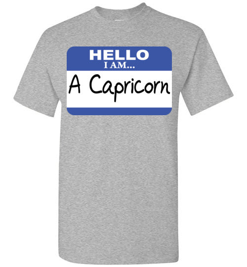 A Capricorn. Adult. SS Tshirt