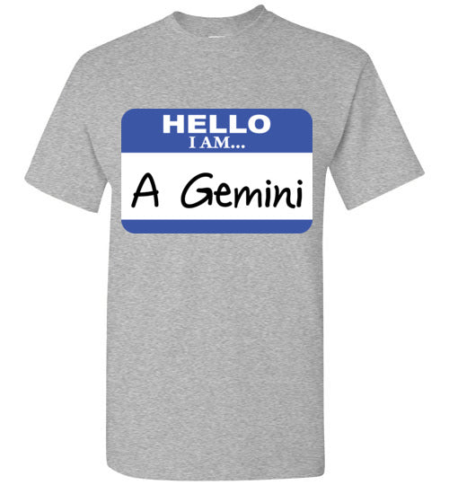 A Gemini. Adult. SS Tshirt