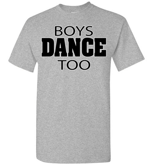 Boys Dance Too. Youth. SS Tshirt
