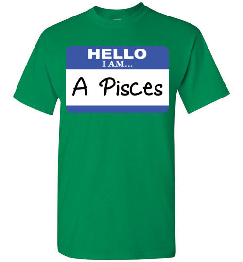 A Pisces. Adult. SS Tshirt