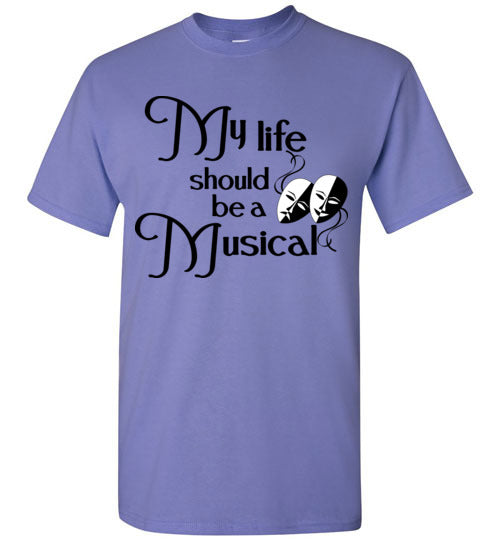 Musical Life. Adult. SS Tshirt