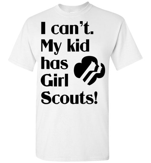 My kid has Girl Scouts SS Tshirt